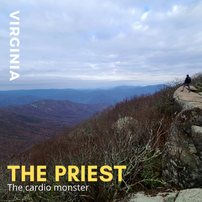 the priest hiking trail